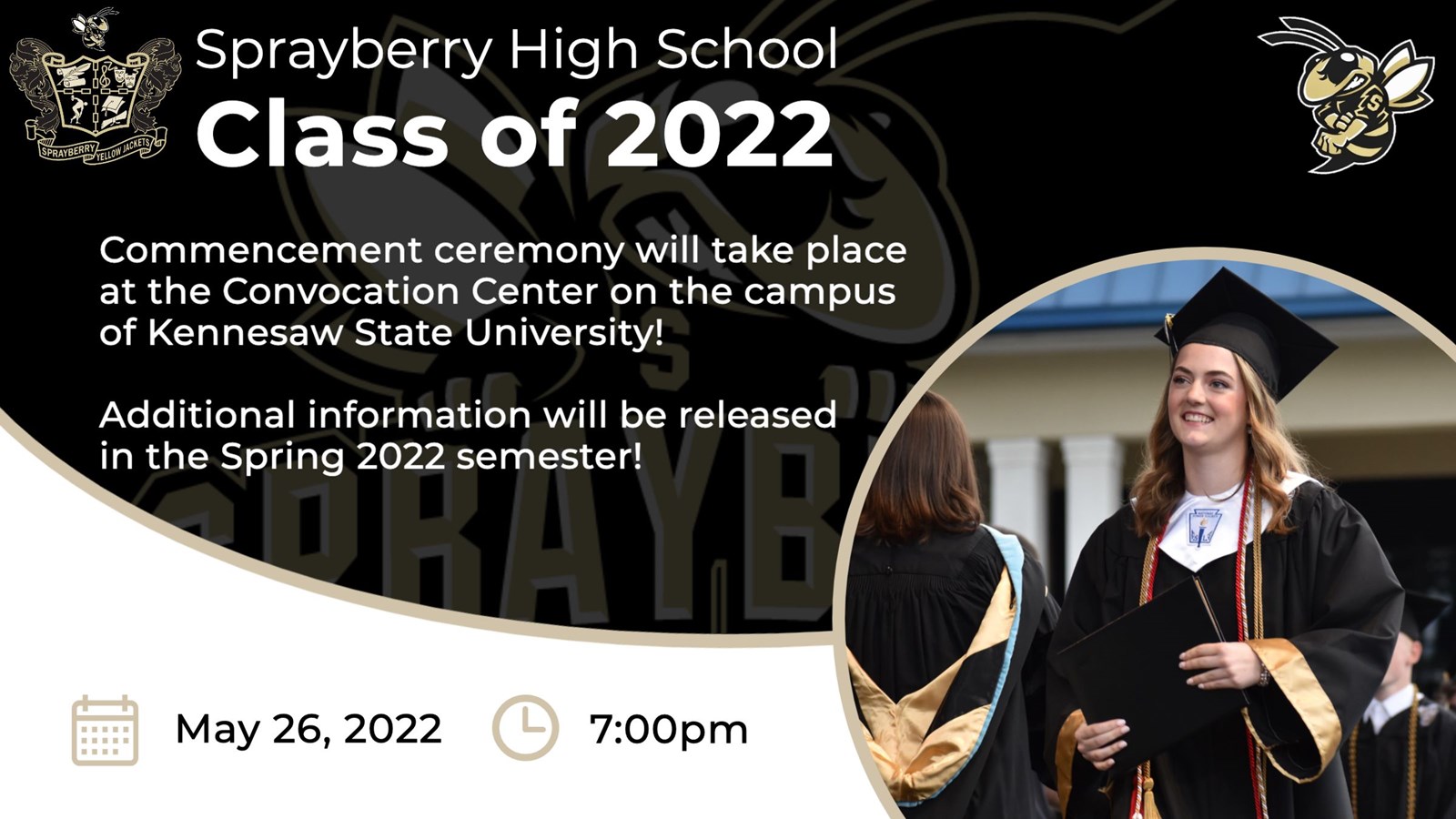 Class of 2022 Commencement Ceremony - Sprayberry High School
